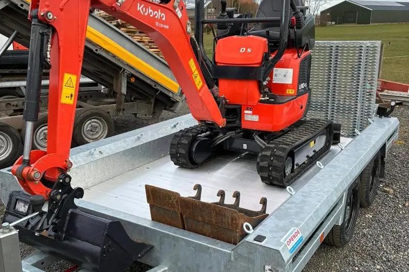 Minikraan vanaf 1.0 ton
