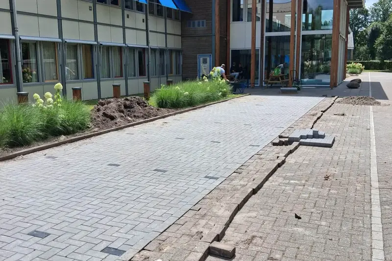 Bestrating en puinwerk