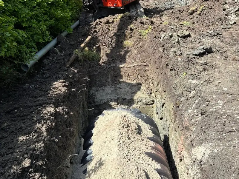 Grond afvoeren uit de tuin